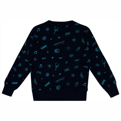 Girls Sweatshirt Round Neck Full Sleeves