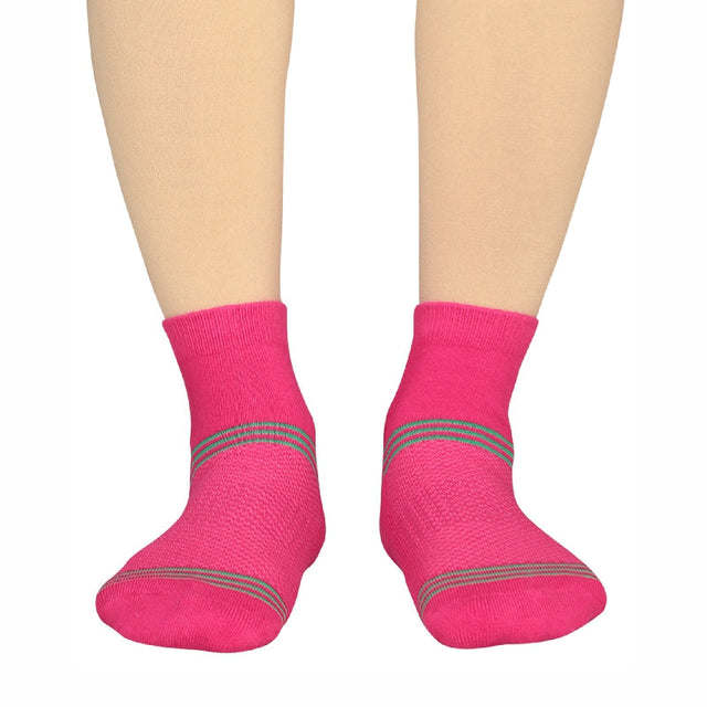 Women Cotton Spandex Socks Stretch Pack of 3 - Bodycare