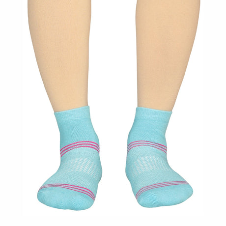 Bodycare Womens Solid Ankle Length Socks Pack Of 3