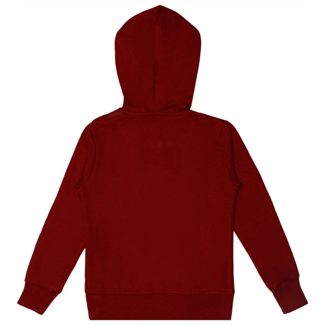 Girls Hooded Full Sleeve Sweatshirt with Round Neck Styling for Casual Wear and Comfortable Winter Use - Pack of 1