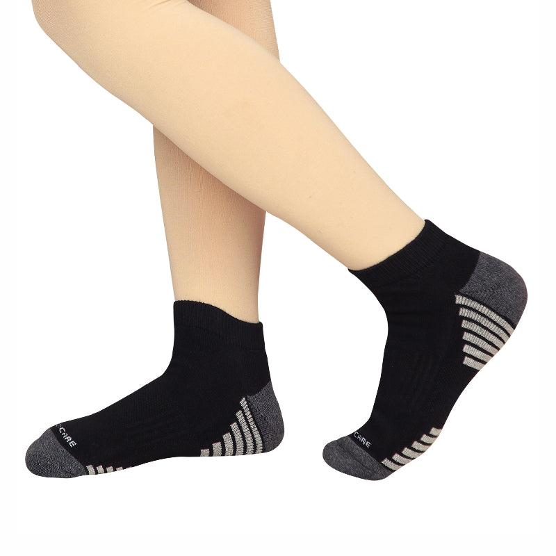 Bodycare Womens Solid Ankle Length Socks Pack Of 3