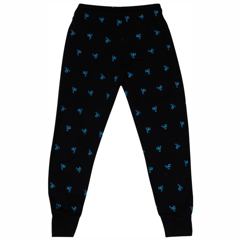 Boys Printed Track Pant for Casual Wear, Lounge Comfort, Easy Movement and Everyday Dressing - Pack of 1