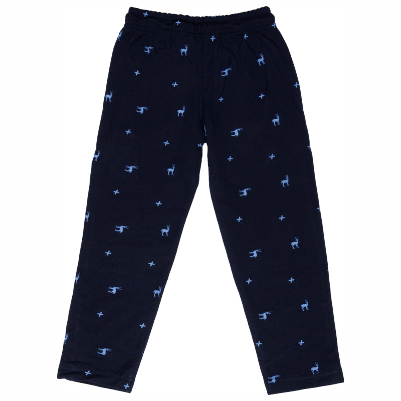 Boys Printed Track Pant for Comfortable Casual Wear, Lounge Use and Easy Everyday Movement - Pack of 1