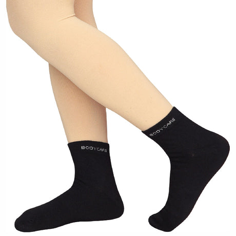 Bodycare Womens Mid Calf Solid Socks Pack Of 3