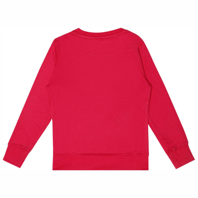 Girls Round Neck Full Sleeves Printed Sweatshirt with Comfortable Winter Casual Styling and Regular Use Appeal