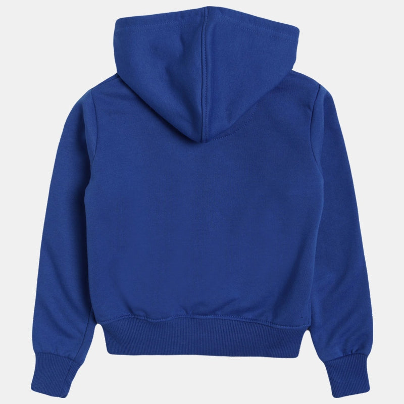 DYCA Boys Fleece Jacket Full Zipper Full Sleeves Solid