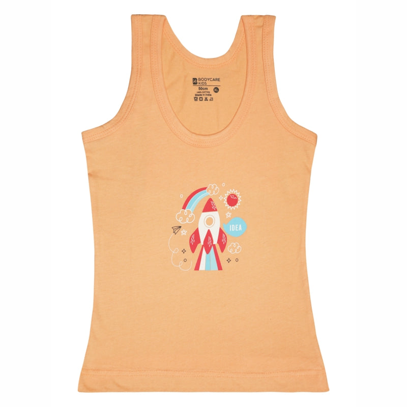 Baby 100% Cotton Vest Round Neck Sleeveless Pack of 3 - Bodycare