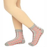 Bodycare Womens Mid Calf Printed Socks Pack Of 2