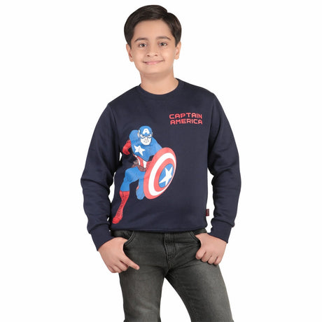 Bodycare Boys Fleece Avengers Printed Sweat Shirt
