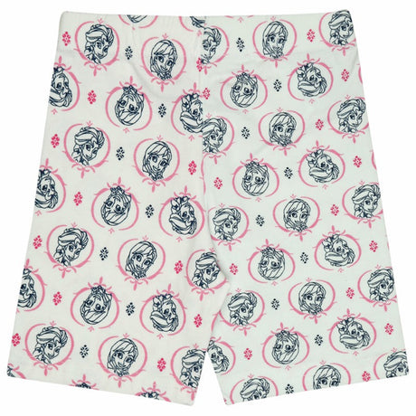 Girls Cotton Spandex Shorts Pack of 2