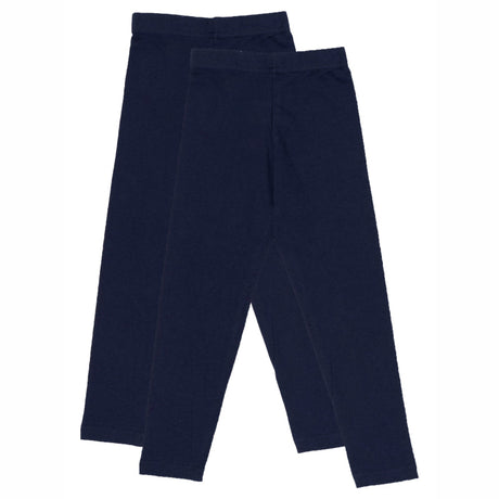 Girls Cotton Spandex Leggings Slim Fit Stretch Pack of 2 - Bodycare
