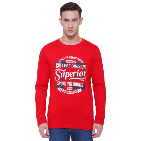 Men T-Shirt Round Neck Full Sleeves