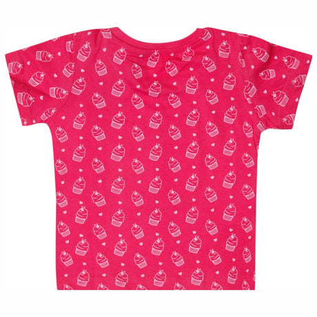 Baby Girls T-Shirt Round Neck Half Sleeves Pack of 2