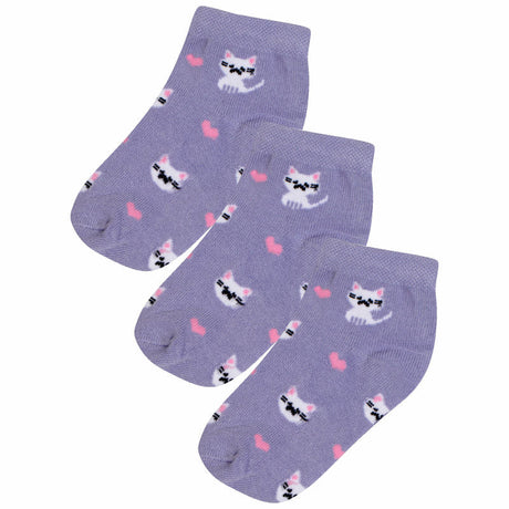 Bodycare Girls Printed Socks Pack Of 3