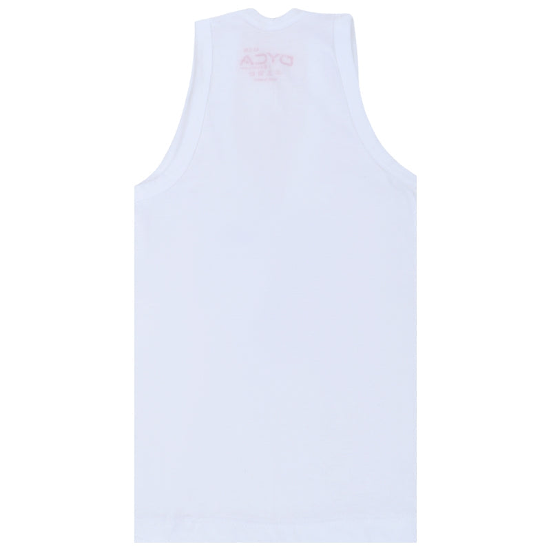 Boys Vest Round Neck Sleeveless Pack of 4 - Bodycare