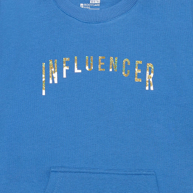 Girls Sweatshirt Round Neck Full Sleeves - Bodycare