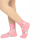 Bodycare Womens Mid Calf Printed Socks Pack Of 2