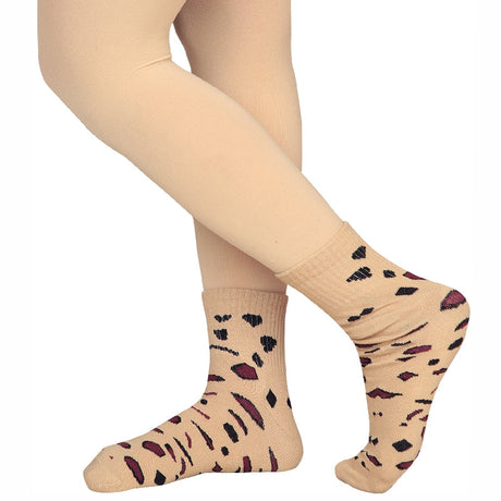 Bodycare Womens Mid Calf Printed Socks Pack Of 2