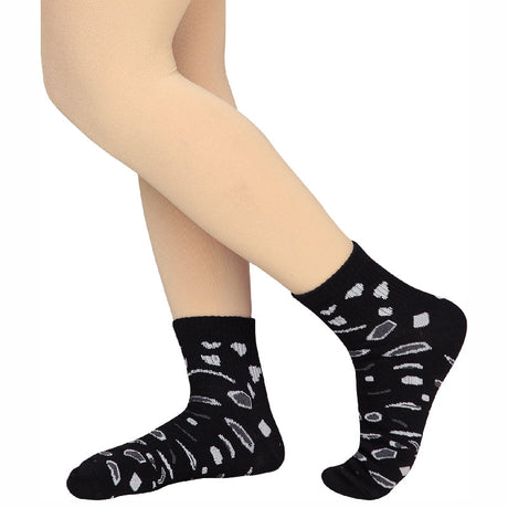 Bodycare Womens Mid Calf Printed Socks Pack Of 2