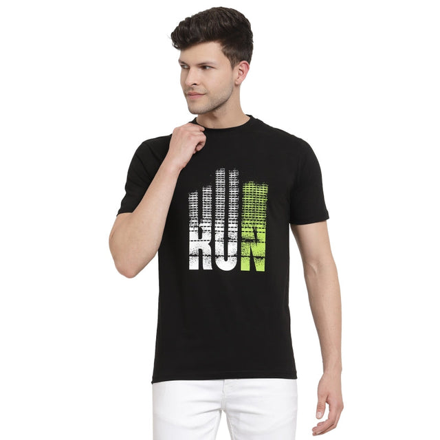 Men T-Shirt Round Neck Half Sleeves - Bodycare