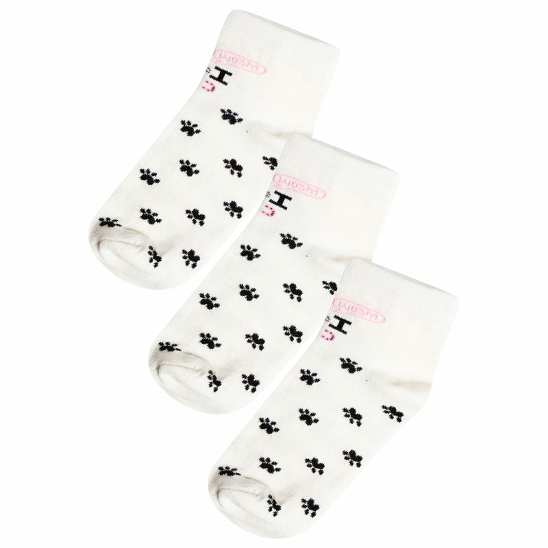 Bodycare Girls Printed Socks Pack Of 3