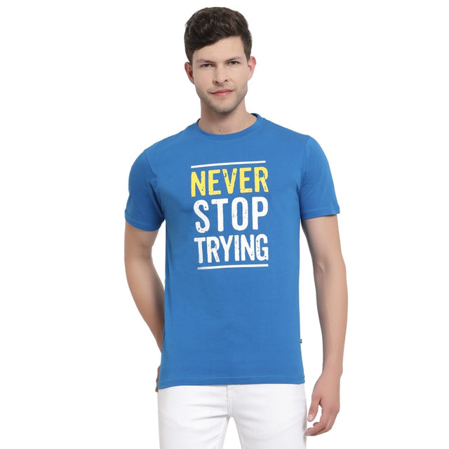 Men T-Shirt Round Neck Half Sleeves - Bodycare