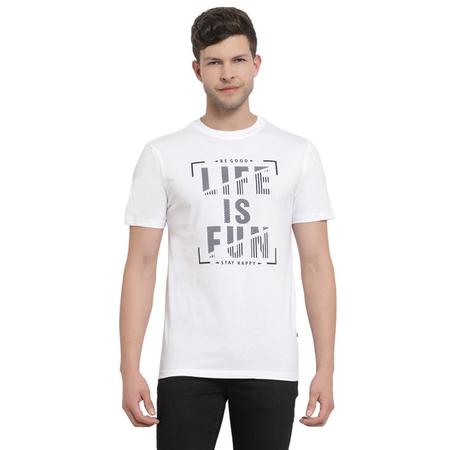Men T-Shirt Round Neck Half Sleeves - Bodycare
