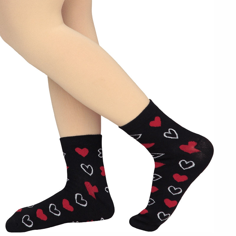 Bodycare Womens Mid Calf Printed Socks Pack Of 2