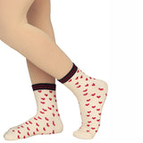 Bodycare Womens Mid Calf Printed Socks Pack Of 2