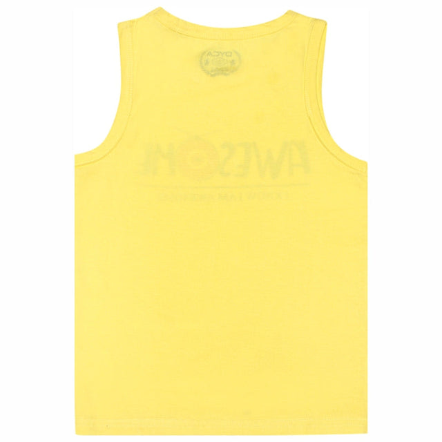Boys T-Shirt Round Neck Sleeveless - Bodycare