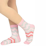 Bodycare Womens Mid Calf Printed Socks Pack Of 2