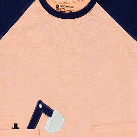 Bodycare Boys Round Neck Half Sleeves Solid Romper