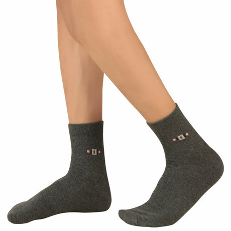 Bodycare Mens Mid Calf Solid Socks Pack Of 3