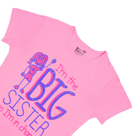 Bodycare Girls Round Neck Half Sleeves Rakhi Tshirt