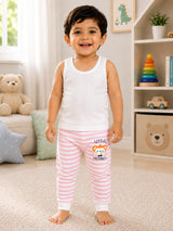 Baby Quilt Thermal Pajami for Winter Sleepwear, Warm Lounge Comfort and Cold Weather Use - Pack of 3