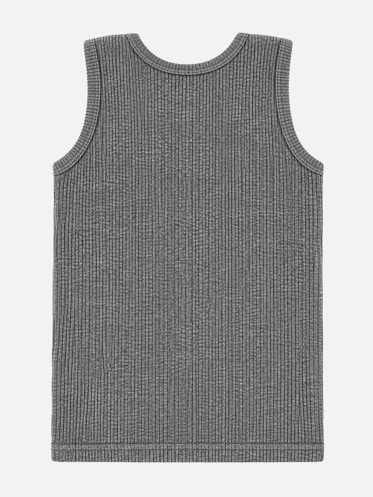 Unisex Round Neck Sleeveless Top with Clean Basic Styling, Comfortable Essential Wear and Regular Wardrobe Use