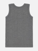 Unisex Round Neck Sleeveless Top with Clean Basic Styling, Comfortable Essential Wear and Regular Wardrobe Use