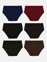Boys 100% Cotton Brief Pack of 6