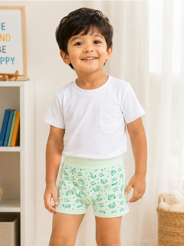 Unisex 100% Cotton Bloomer with Lycra Band for Everyday Innerwear Comfort and Baby Essentials - Pack of 3