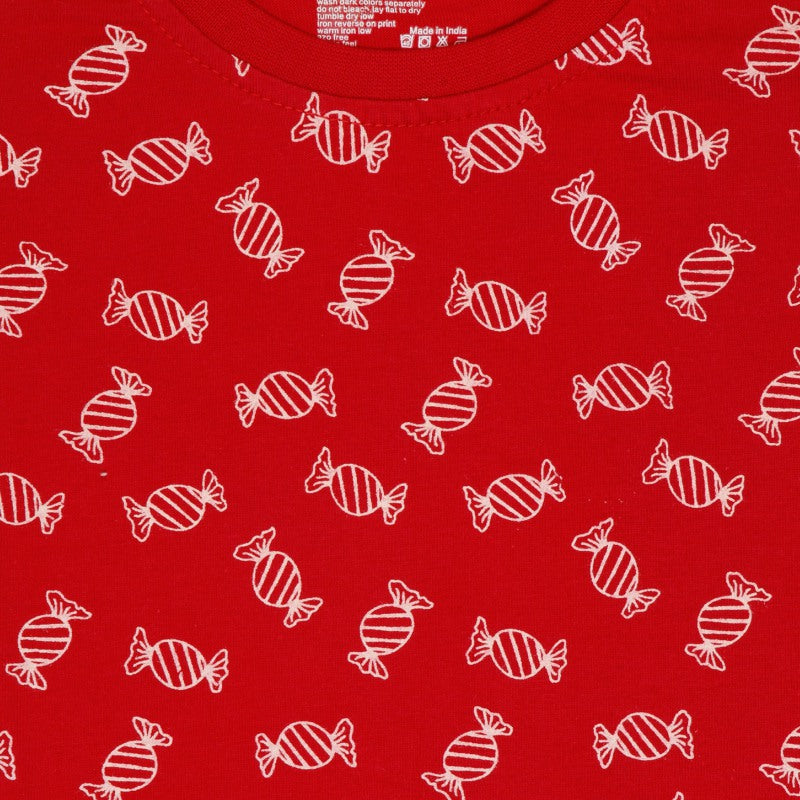 Bodycare Girls Round Neck Half Sleeves Tshirt Pack Of 2