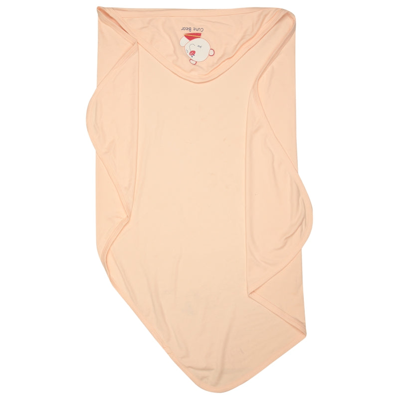 Bodycare Unisex Baby Solid Hooded Wrapper