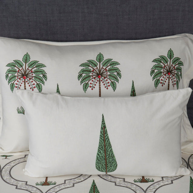 King Size Hosiery Fitted Bedsheet Botanical Print - Bodycare