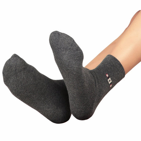 Bodycare Mens Mid Calf Solid Socks Pack Of 3