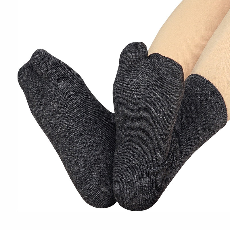Bodycare Womens Mid Calf Thumb Socks Pack Of 2