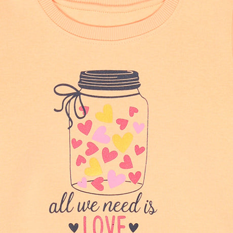 Bodycare Girls Fleece Round Neck Full Sleeves Sweat Shirt