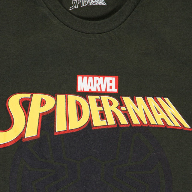 Boys Spiderman Printed Round Neck Half Sleeve T-Shirt for Casual Wear, Easy Movement and Everyday Dressing - Pack of 1