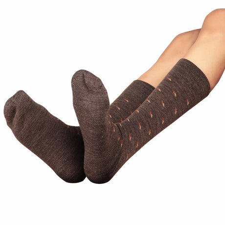 Bodycare Mens Calf Length Printed Socks Pack Of 2