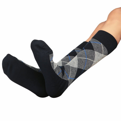 Bodycare Mens Calf Length Printed Socks Pack Of 2