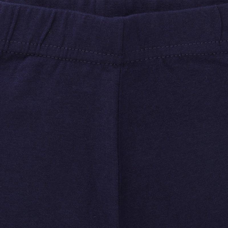 Girls Cotton Spandex Leggings Slim Fit Pack of 1