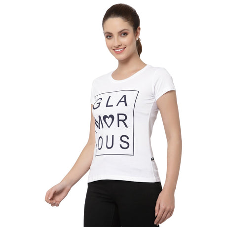 Proteens Women T-shirt Round Neck Half Sleeves